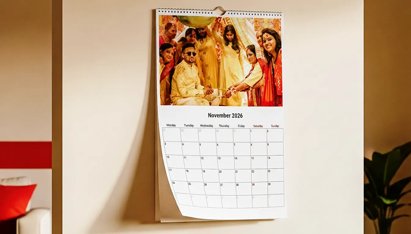 Personalized Wall Calendar